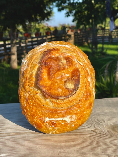 Пшеничен бял хляб с квас